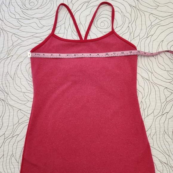 LULULEMON [6] Pink Heathered Power Y Lululemon Tank - Picture 13 of 14